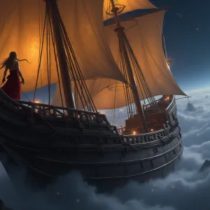 Aetherstone Legend: Journey Through Frostwind Cosmic Riders in the Galaxy