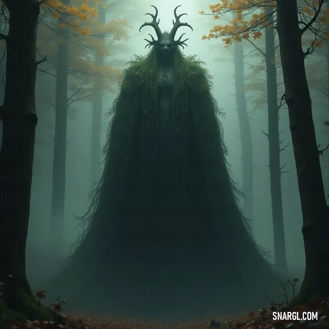 A whimsical tree with a giant head captivates the woodland landscape A curious and strange tree stands in the heart of the forest, sporting a giant head atop its trunk, evoking wonder and intrigue as it watches the world with a quirky expression amid the lush surroundings.