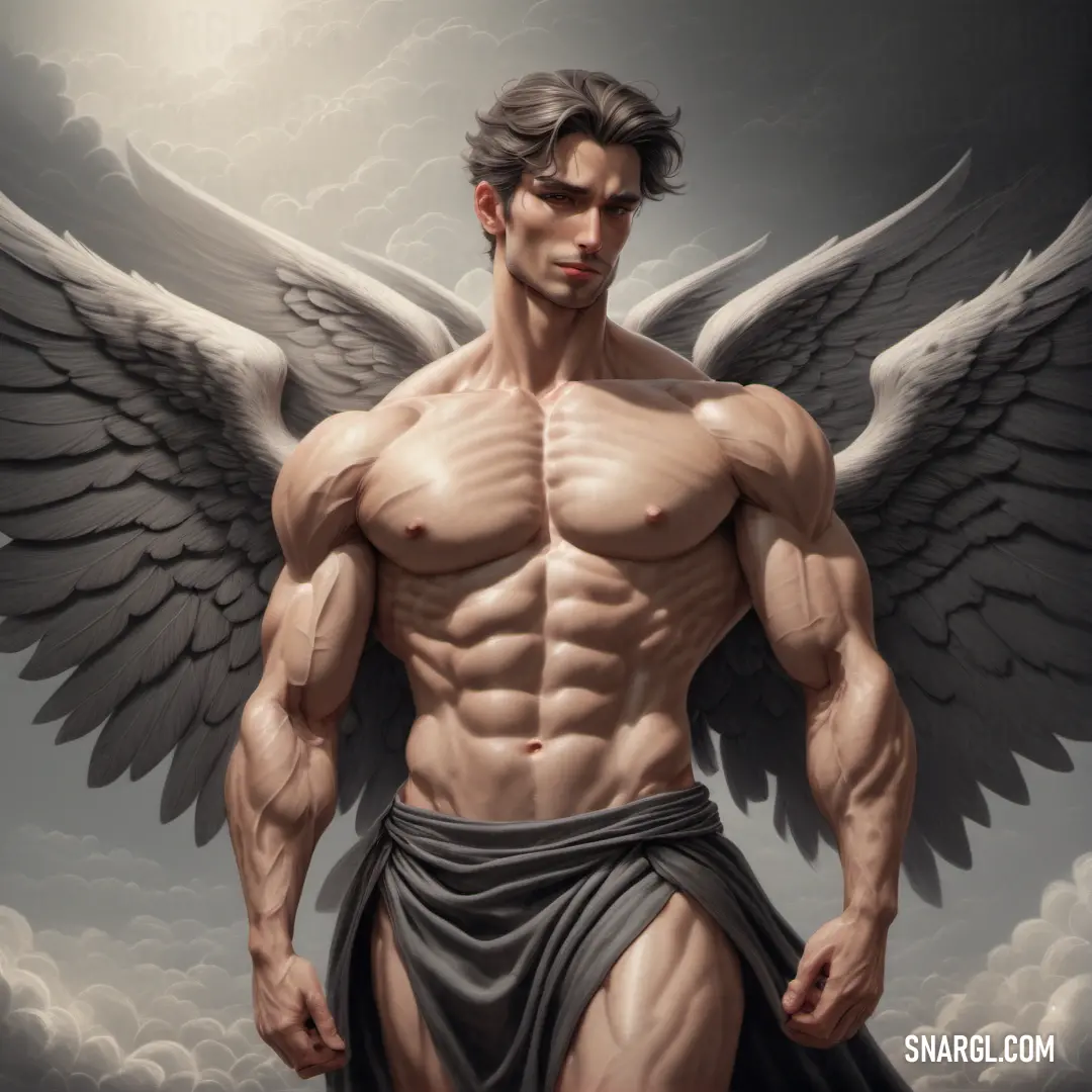 Archangel with a large