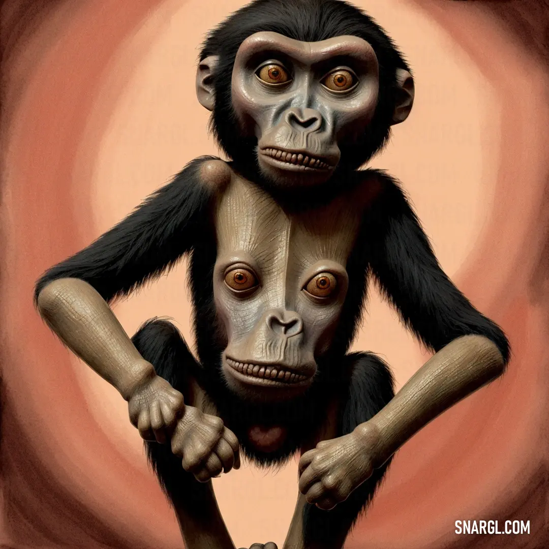 Painting of a monkey