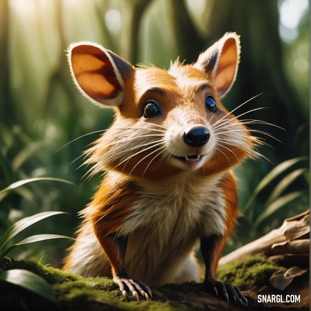 Small Bandicota with a big smile on its face and ears