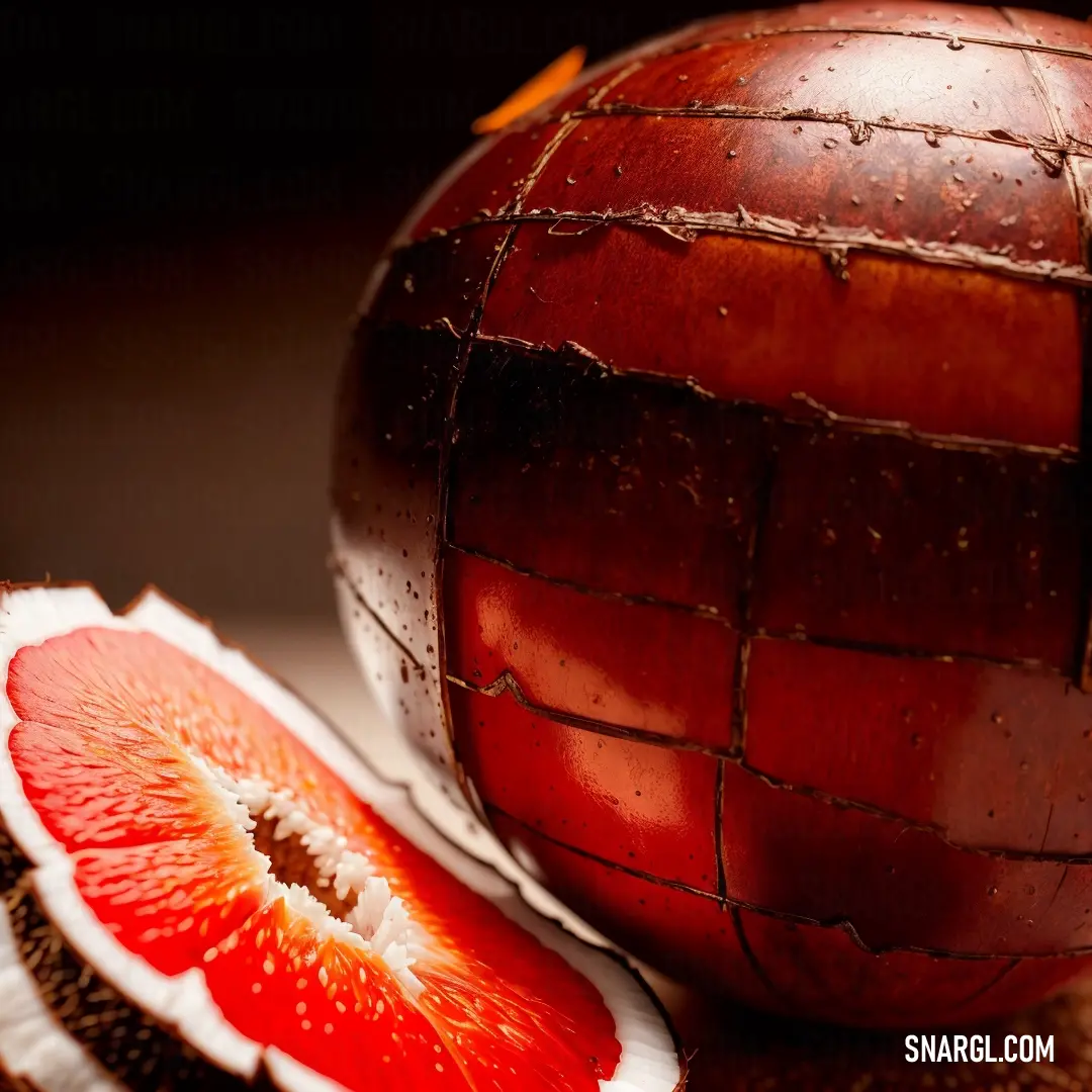 Red basketball fruit