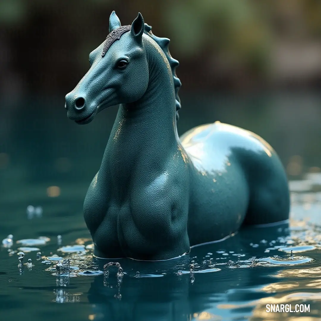 Bran leisurely floating on the still surface of a serene pond. A playful Bran floats effortlessly on the surface of a calm pond, its graceful form mirrored in the water, capturing the essence of a carefree moment in nature's embrace.