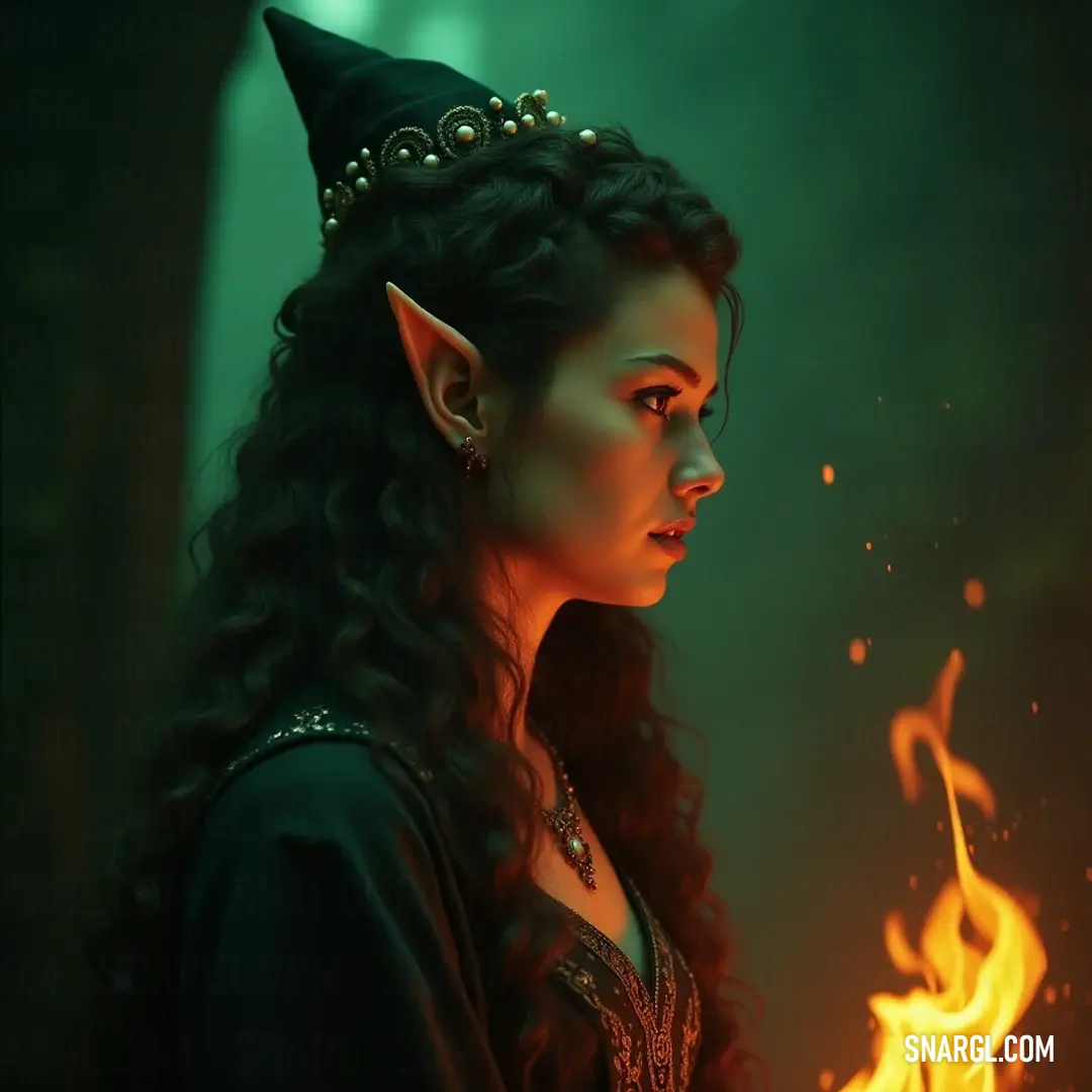 A whimsical figure adorned with a wizard hat, holding a fire stick and gazing into the distance, embodying the spirit of adventure and mystery in a twilight setting. An imaginative character with a whimsical wizard hat gazing into the distance, clutching a fire stick that radiates light against the dusky backdrop, embodying a sense of wonder and adventure in a fantasy realm.