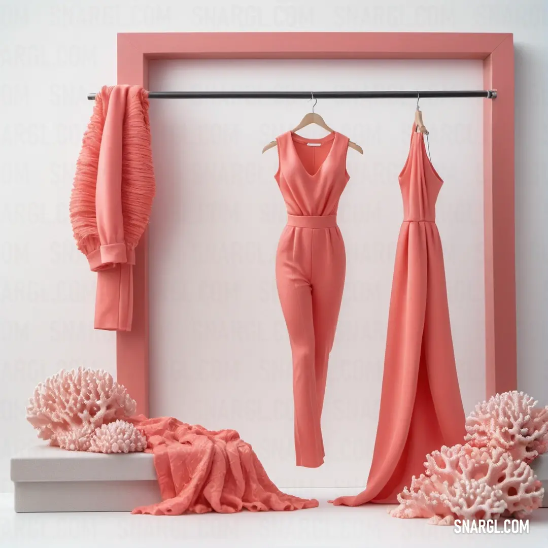 Pink dress and two dresses hanging on a rack with coral coral coral coral coral coral coral coral coral coral coral coral coral coral coral coral coral coral coral coral coral coral coral coral coral coral coral coral coral coral coral coral coral