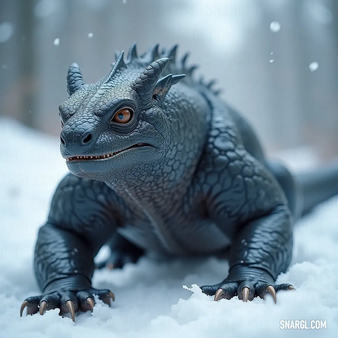 A whimsical toy Godzilla, resting peacefully in a snowy paradise, gazes sidelong with curiosity while the soft fluff of freshly fallen snow blankets it, creating a charming contrast against its bright eyes and playful demeanor. A whimsical toy Godzilla, resting peacefully in a snowy paradise, gazes sidelong with curiosity while the soft fluff of freshly fallen snow blankets it, creating a charming contrast against its bright eyes and playful demeanor.