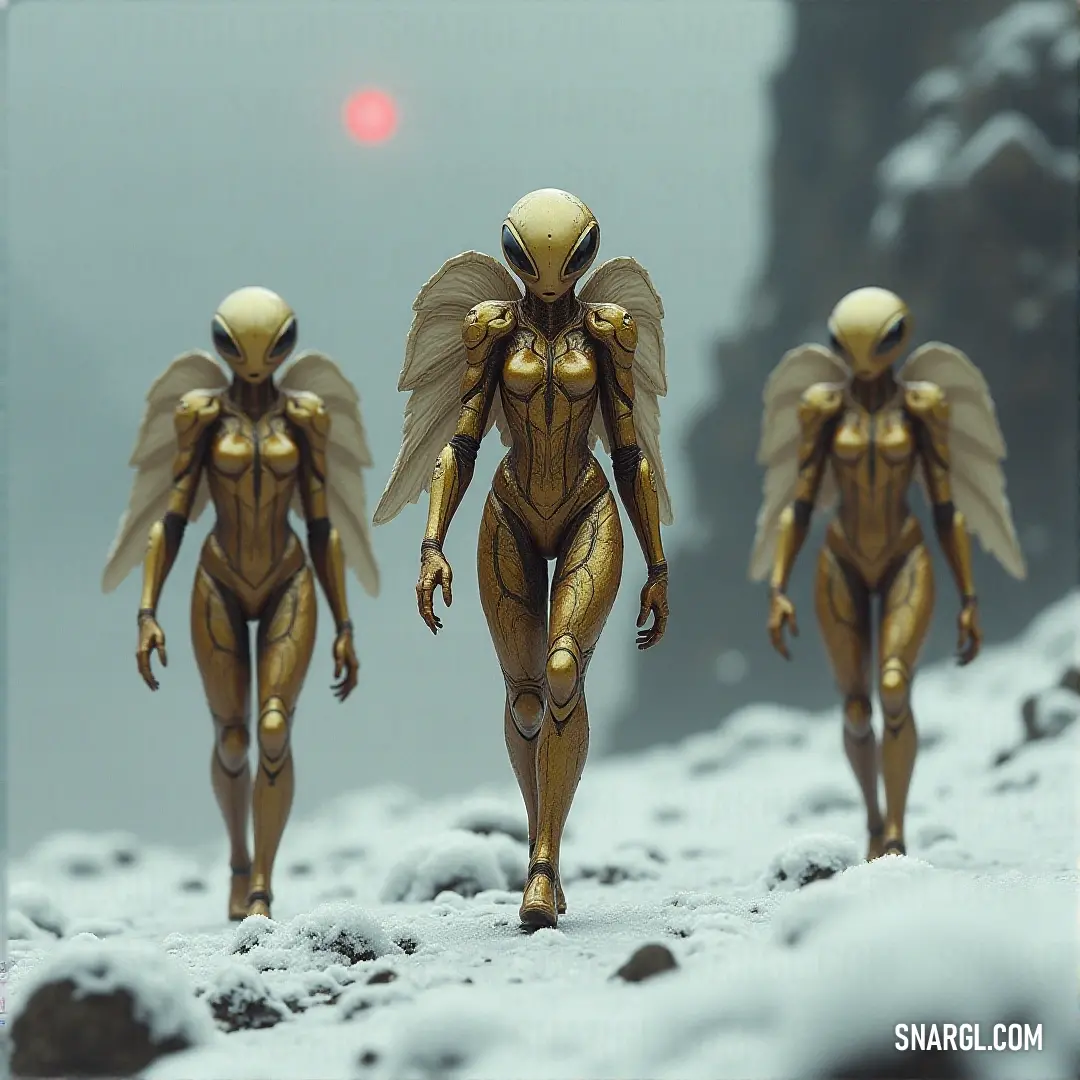 The Flame Strider’s adaptation to cold climates, where a larger body size helps conserve heat in freezing temperatures. A Flame Strider with a larger body size, adapted to colder environments, using its bulk to retain warmth and survive in harsh, chilly climates.