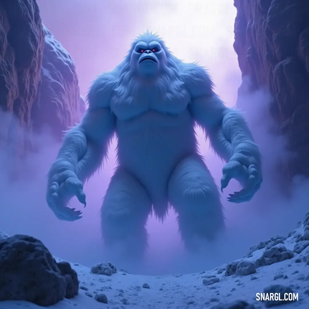 In the heart of a cave, Bigfoot emerges from layers of fog and rocky terrain, its enigmatic silhouette captivating those who venture into the realm of the mythical. A mysterious Bigfoot stands in a cave, surrounded by swirling fog and rocky formations, its figure tantalizingly illuminated against the backdrop of a captivating sky.