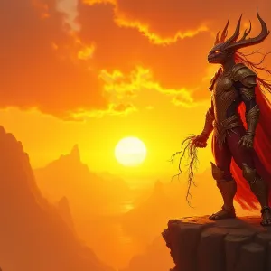 Golden Embrace: Unveiling the Mysteries of the Vynthians in the Galaxy