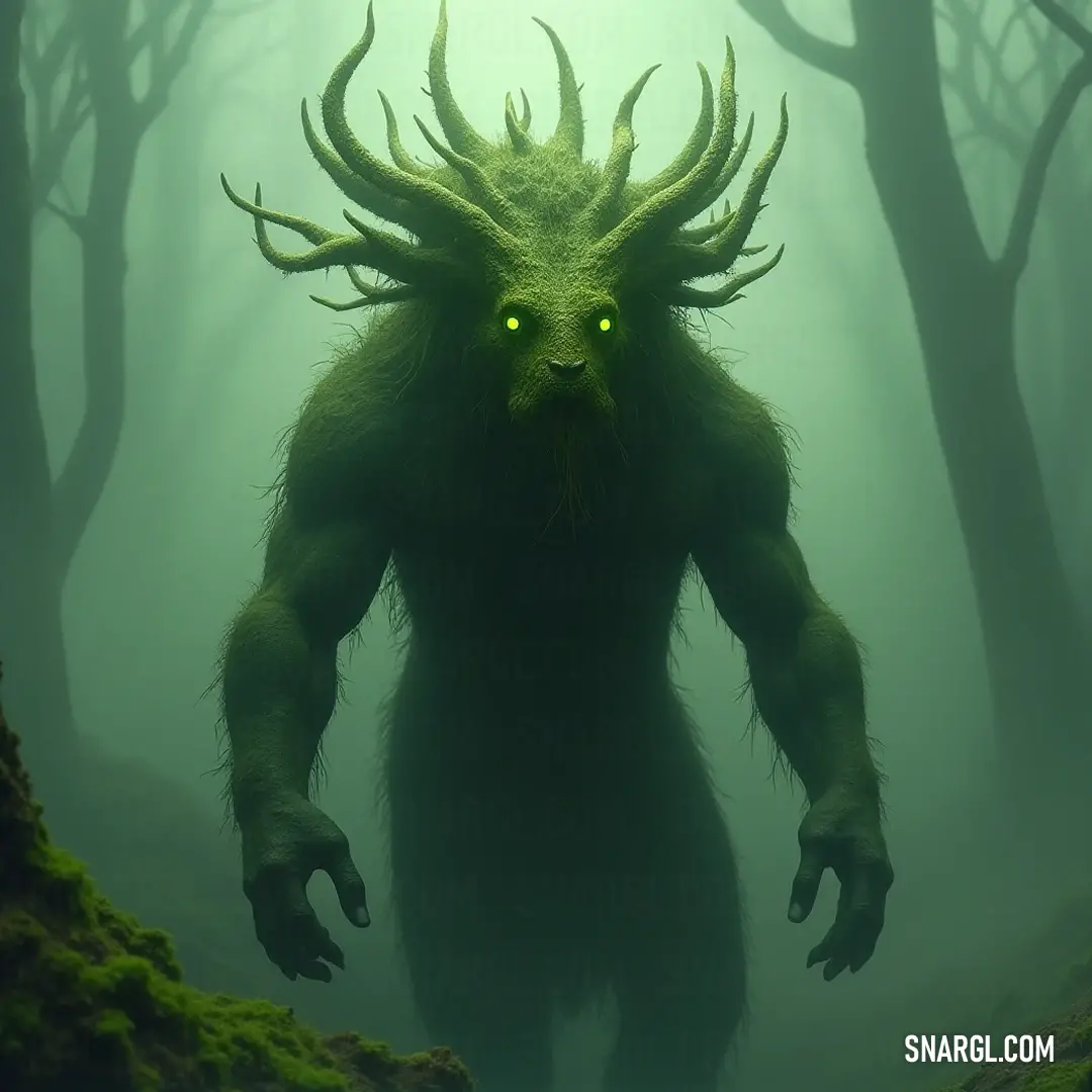 The Enigmatic Grove Sage: A figure of ethereal beauty and wisdom, it thrives in the lush embrace of the forest, its piercing green eyes reflecting the vibrant life that flourishes all around. The Grove Sage, with emerald eyes and flowing locks, stands gracefully in an enchanting forest, surrounded by moss-clad trees and glimmering rocks, appearing as a guardian of ancient wisdom and nature's secrets.