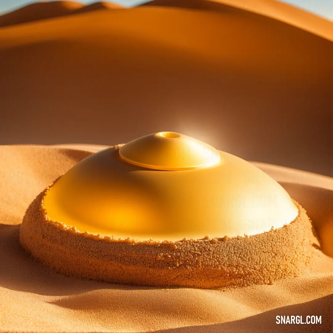 Desert with a sand dune