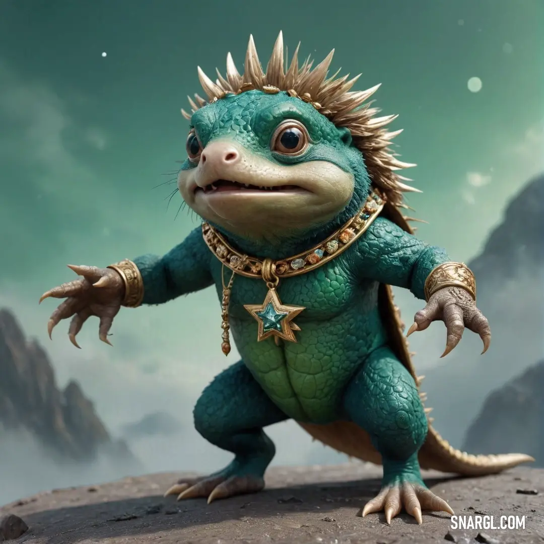 For the Krot, possessing gold is more than wealth; it’s a symbol of power and status that commands respect in their society. A Krot proudly displaying a golden artifact, representing the power and social influence gained by owning precious metals like gold within their community.