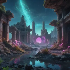 Lost City: The Enigmatic Ruins of the Thalorithians in the Galaxy