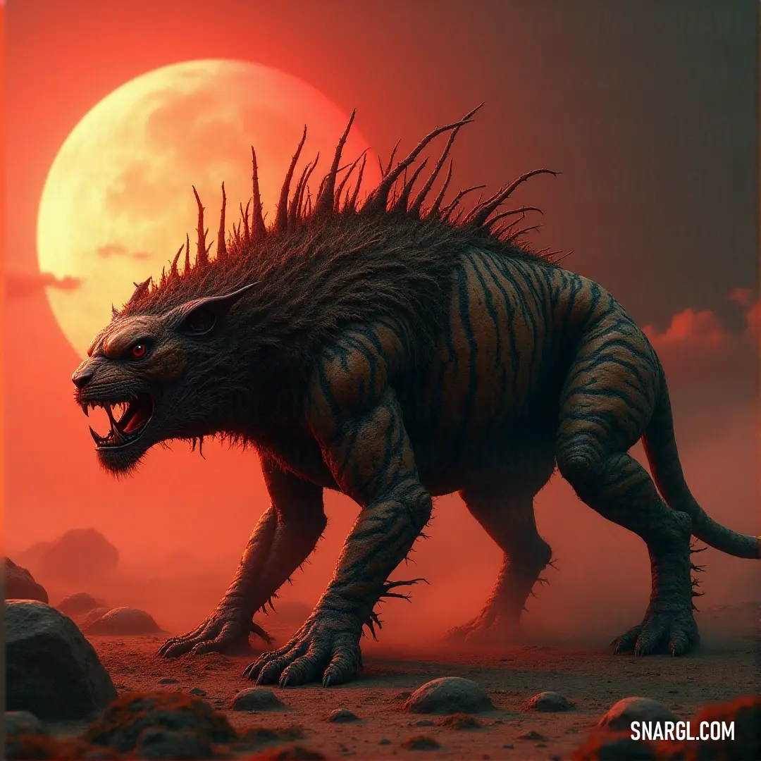 Conceptualization of Color Perception: Lunar Seekers adapting to the light spectrum of their giant star. An imaginative visualization of lunar seekers with distinct eye adaptations, highlighting how the unique light spectrum from a giant star alters their perception of colors in their environment.