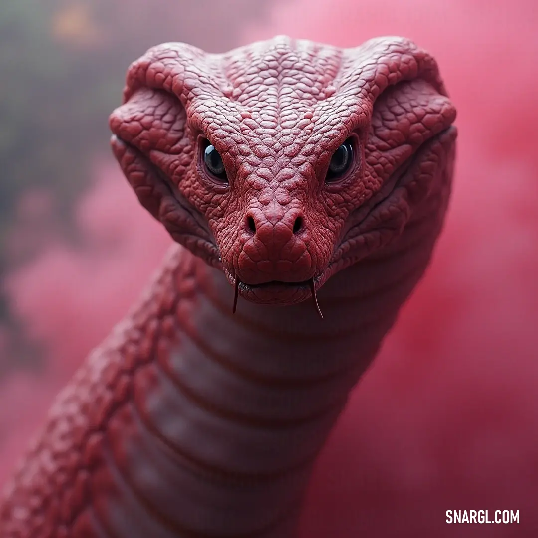 A whimsical red snake with a joyful smile, exuding warmth and enchantment that draws admirers into its colorful presence. A whimsical red snake beams joyfully, its vibrant colors captivating all. With a cheerful countenance, it radiates warmth, inviting onlookers into a delightful world of enchantment.