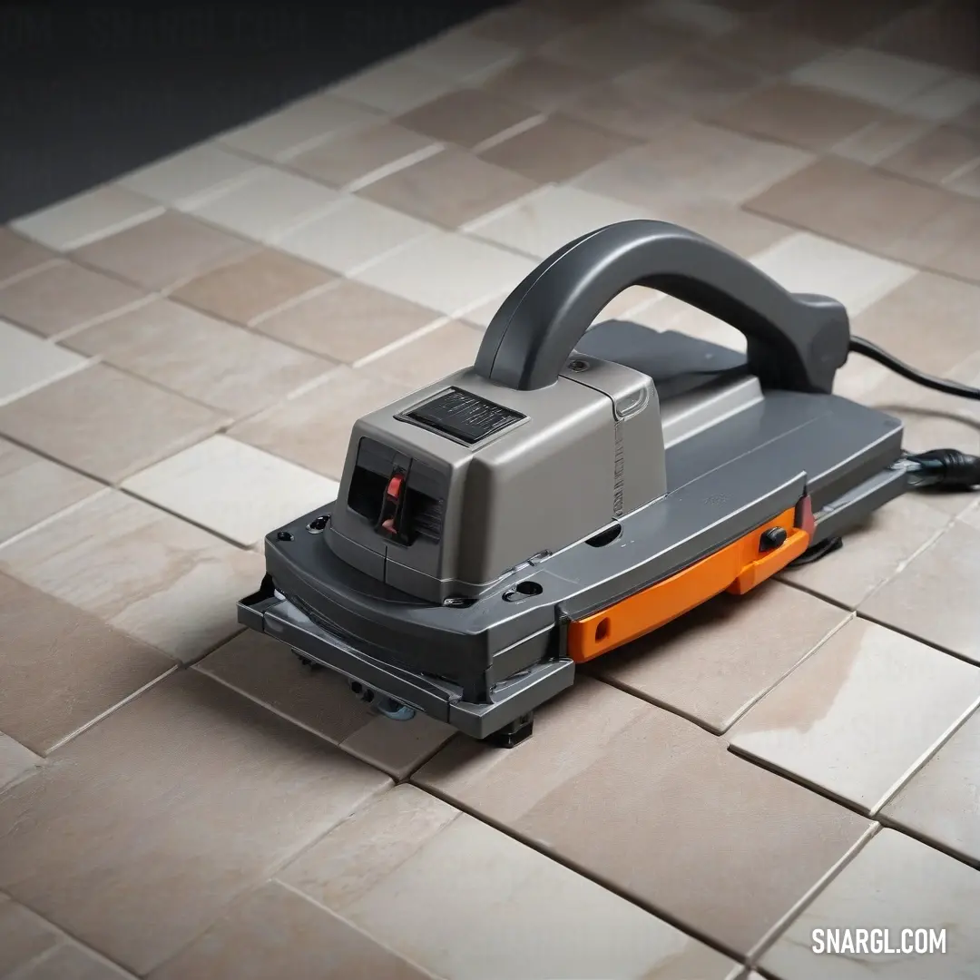 An intriguing floor sander rests on the ground, its cord winding dramatically from the handle, surrounded by a backdrop that hints at the hard work and dedication involved in achieving a refined and polished finish in home improvement.