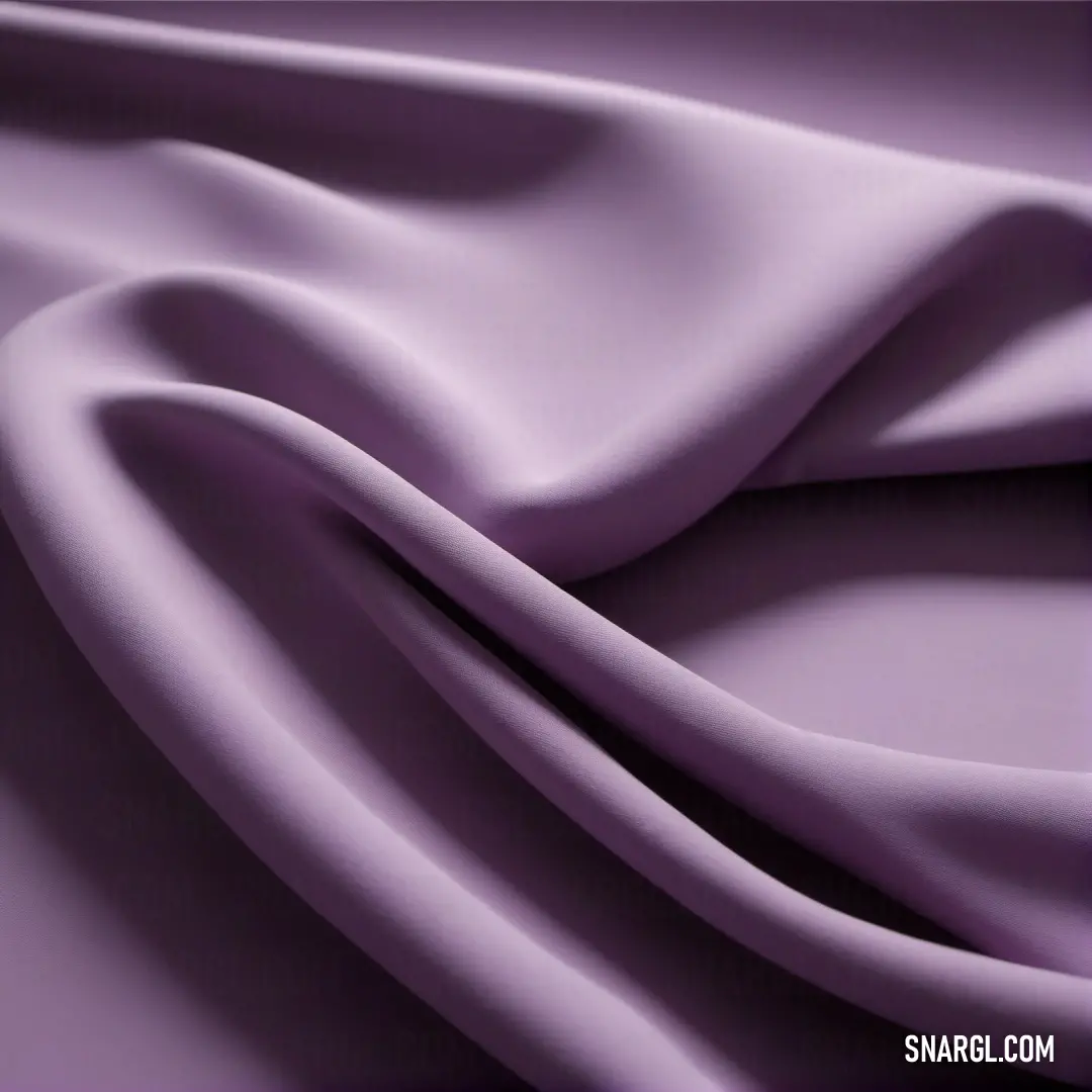 Purple fabric with a very smooth surface that is very soft. Example of CMYK 10,45,0,60 color.