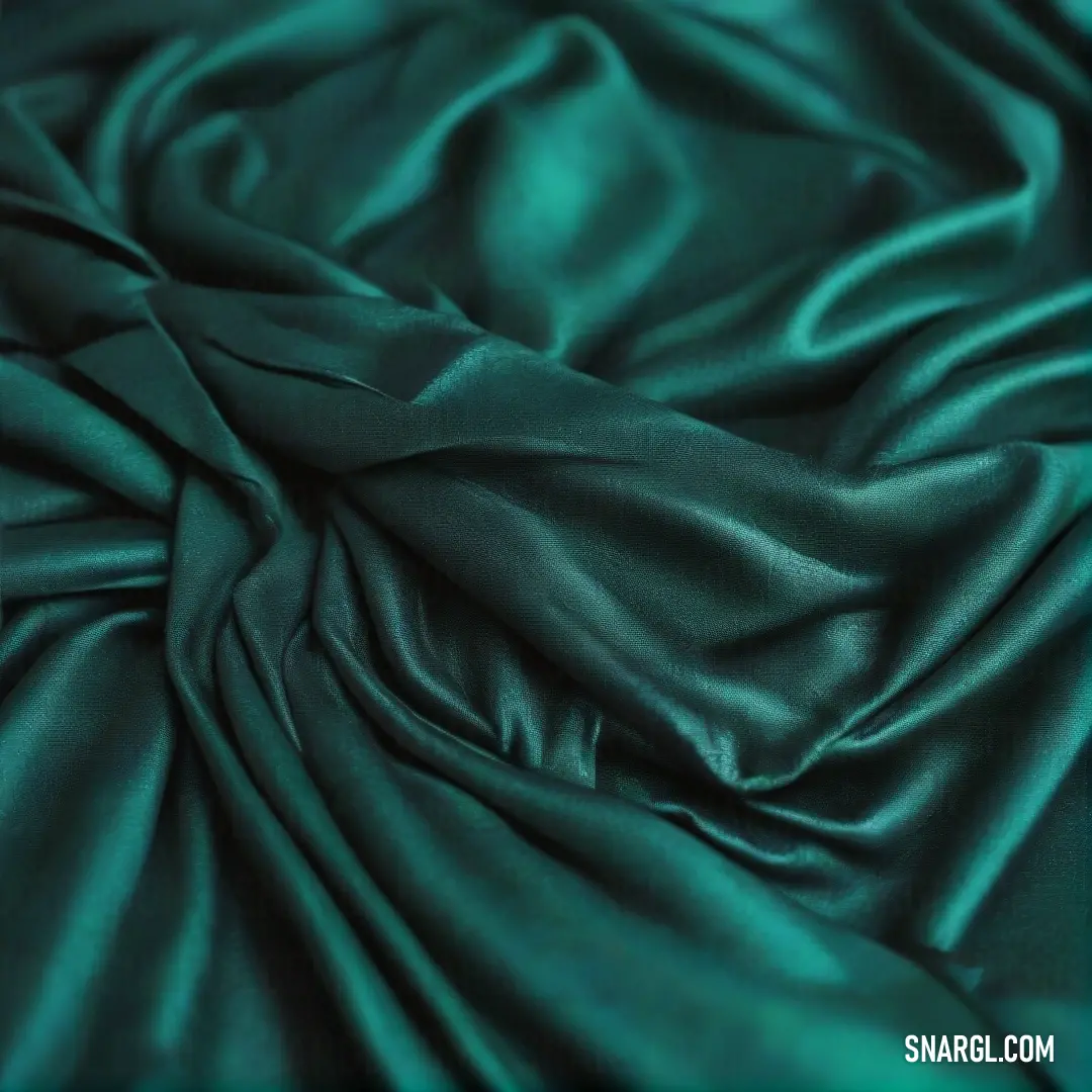 NCS S 5540-B20G color. Close up of a green fabric with a very soft feel to it's fabric material