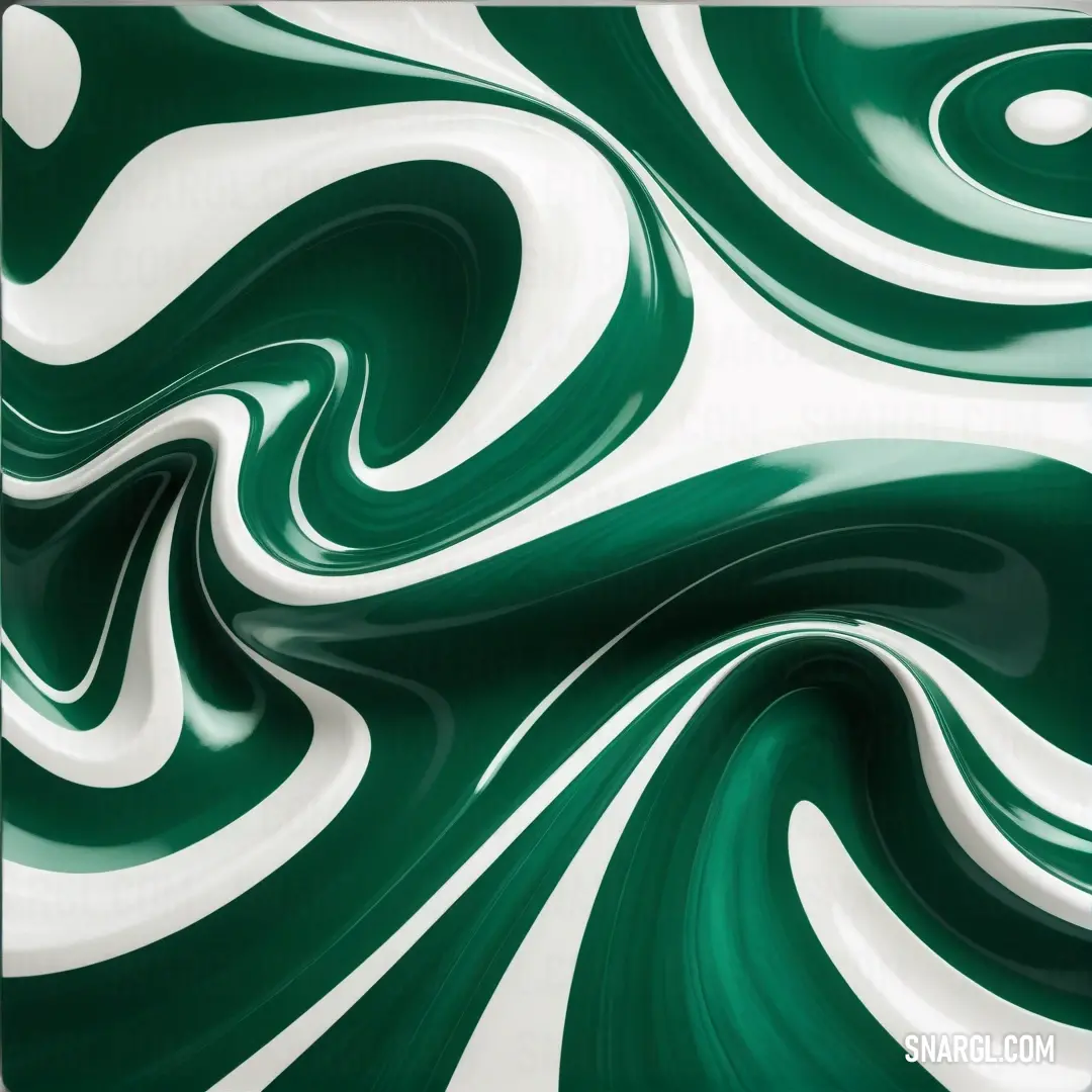 NCS S 5540-G color example: Green and white swirl background