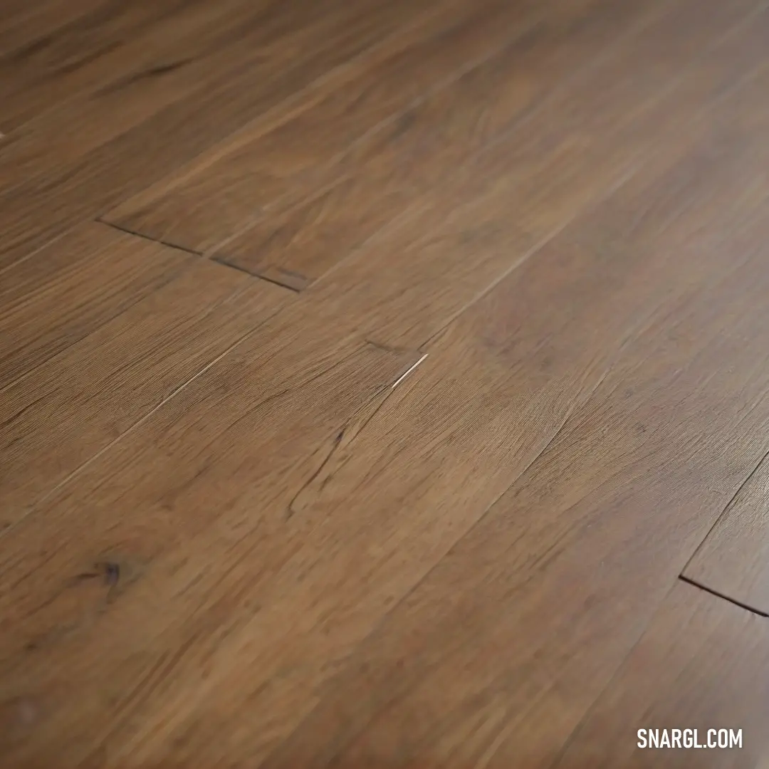 Close-up shot of a white cat lying gracefully on its side, nestled on a rustic wooden floor with rich, earthy tones of brown and beige surrounding it.