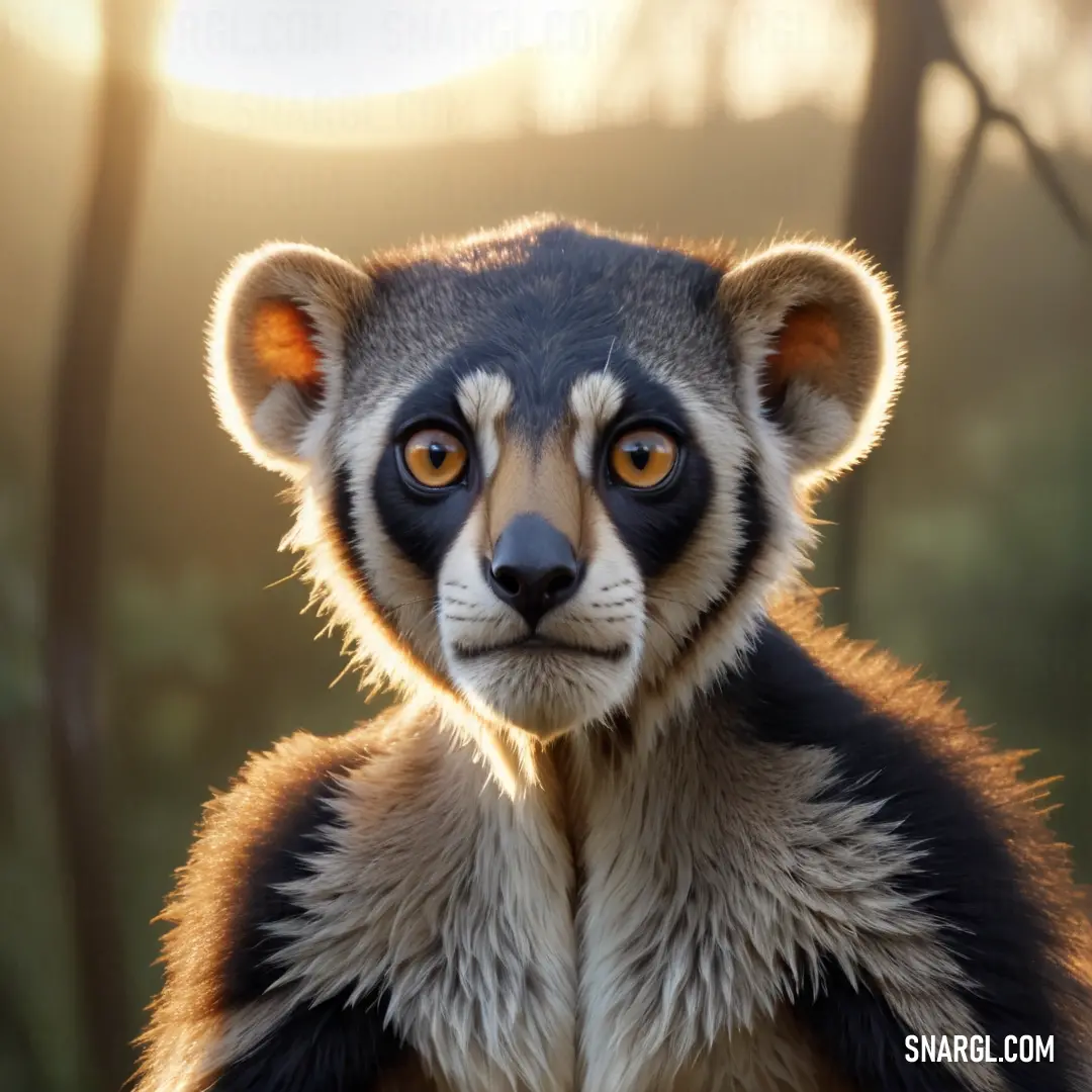 Close up of a small animal with a blurry background