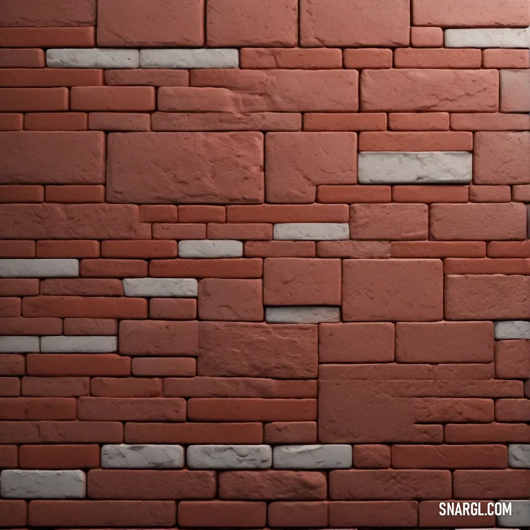 A rich red brick wall serves as a backdrop for a classic clock, enhancing the space with its rustic charm. The vibrant hues combine to create a warm, inviting atmosphere, perfect for stylish and comfortable living.