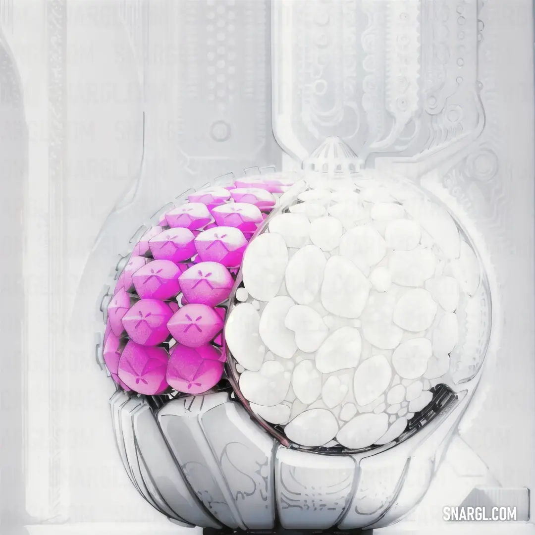 Vase filled with lots of pink and white flowers on top of a table top next to a window