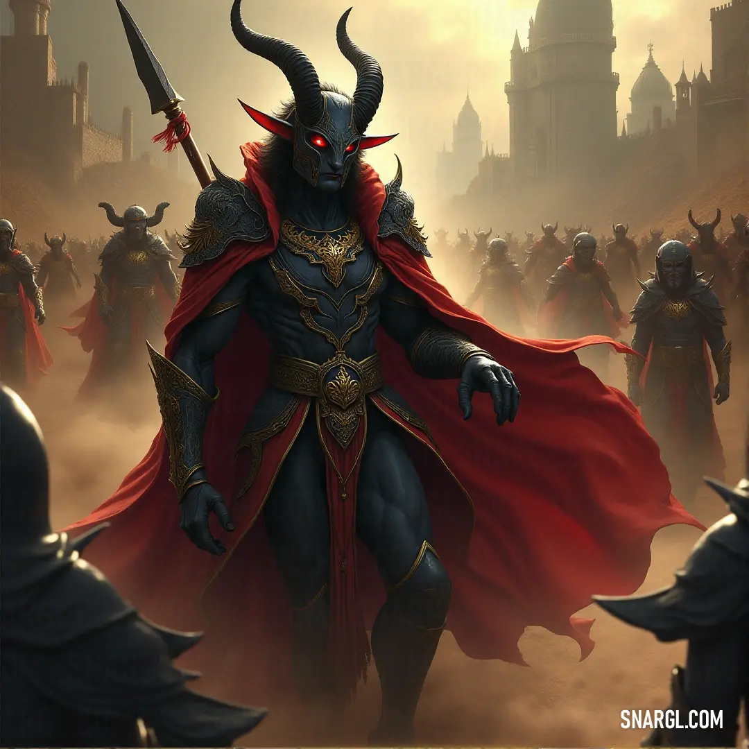 A striking painting capturing Selendre Moonfall, a figure of mystery, wielding a sword with intense determination. His figure stands as a symbol of strength, his presence a calm before the storm.
