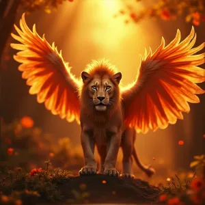 Simurgh of the Eternal Flame