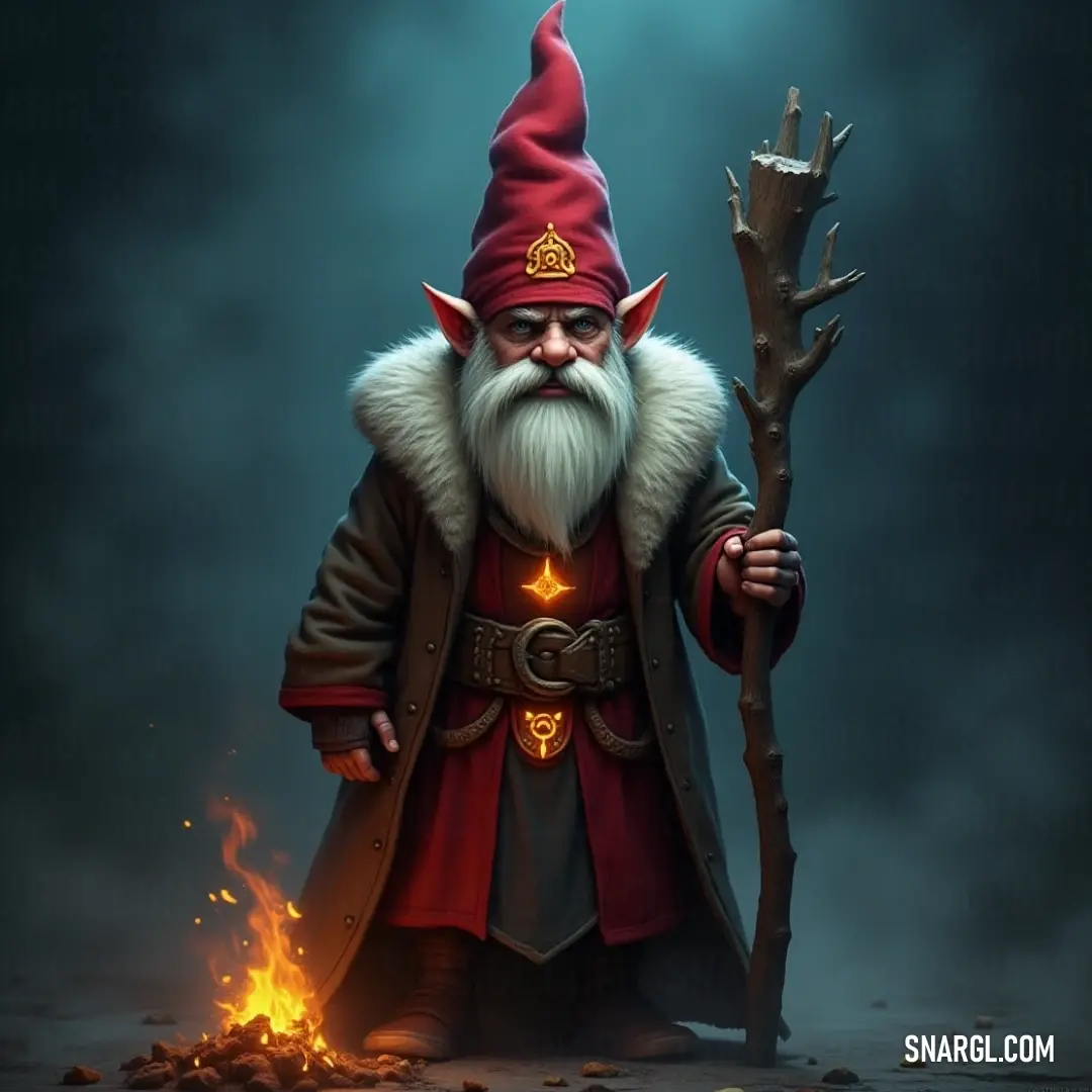 The image captures a powerful wizard extending his hand, showcasing a glowing star that shines brightly against the backdrop of a starry night. His staff stands firm, symbolizing his connection to the cosmos and its mysteries.