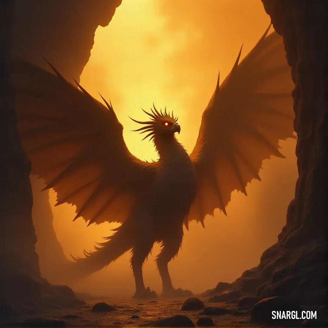 A Stormstrike stands in a cave, its wings spread wide with sunlight illuminating its figure, while another Stormstrike stands by, creating a striking image of unity and power. A Stormstrike, wings unfurled, stands in a cave with sunlight streaming in behind it, casting an ethereal glow on its form, as another Stormstrike stands nearby, creating a powerful, awe-inspiring moment.