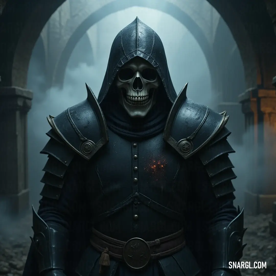 The Death Knight, clad in a formidable black ensemble complemented by a hooded helmet, emerges from the shadows, embodying the spirit of fearless warriors from the depths of legend. The Death Knight, encapsulated in a black outfit and hooded helmet, emanates an aura of mystery and strength, standing firmly in a realm cloaked in shadows, ready to face any challenge that arises from the darkness.