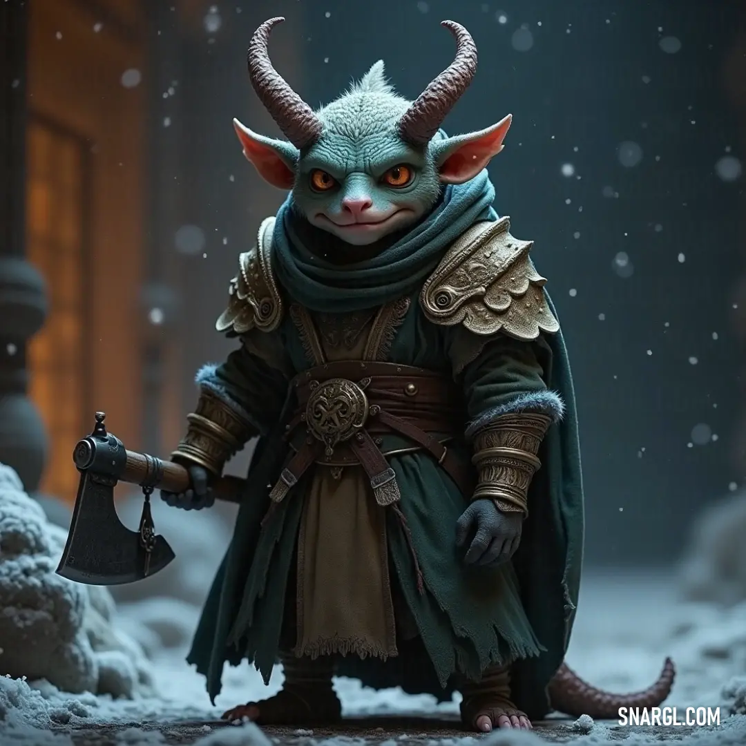 A majestic being with enchanting horns and a formidable hammer stands triumphantly in a vivid fantasy realm, exuding power and mystery as energy radiates from their very presence. In a fantastical realm, a figure adorned with striking horns and wielding a massive hammer commands respect, standing tall against a vibrant backdrop of ethereal landscapes that evoke both wonder and awe.