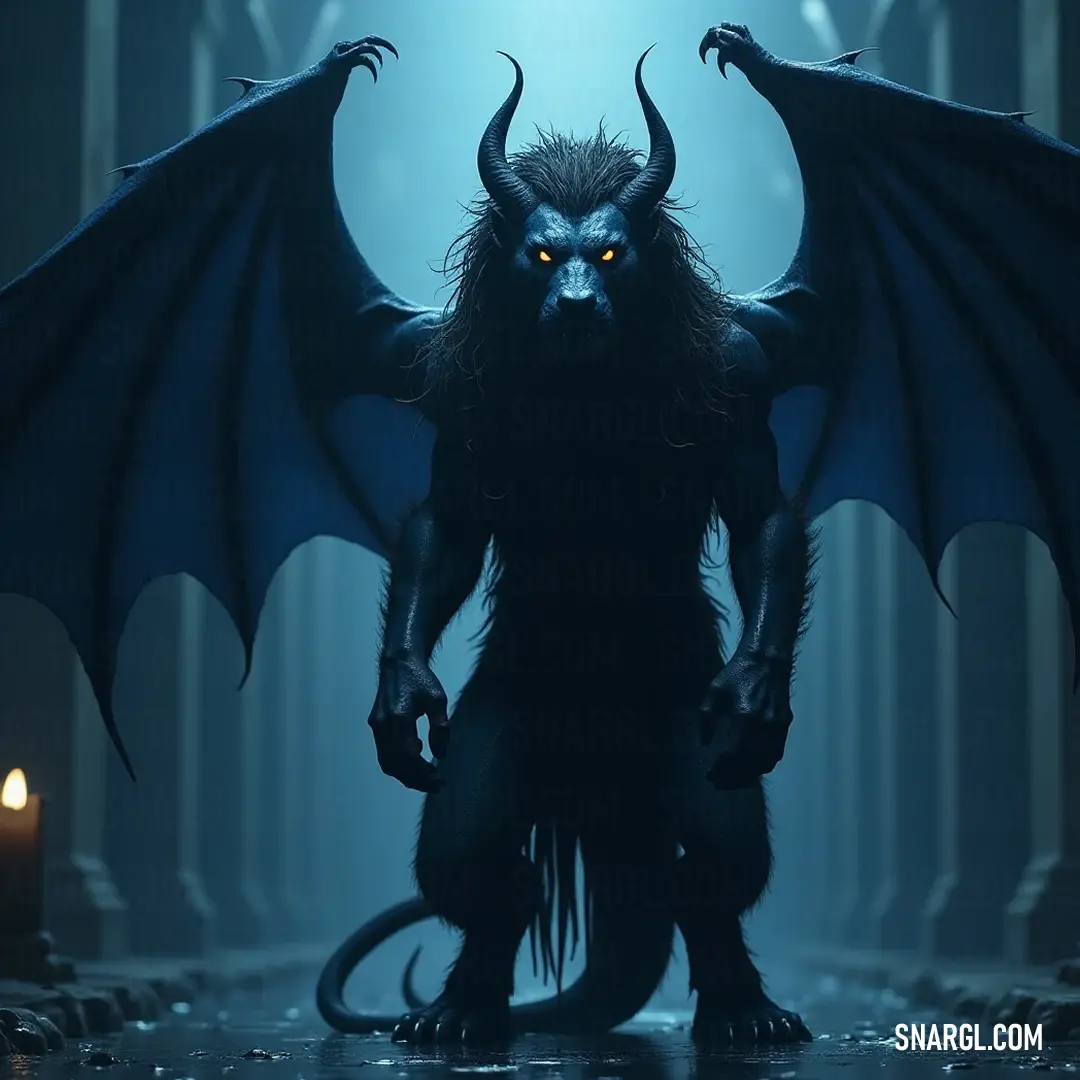 A fearsome Demonic Valefar, its horns spiraling majestically, strikes a confident pose, emanating an ethereal presence that demands attention and respect. An intimidating Demonic Valefar, adorned with magnificent horns, stares intently, showcasing its fierce expression that conveys both power and a hint of wickedness in its eyes.