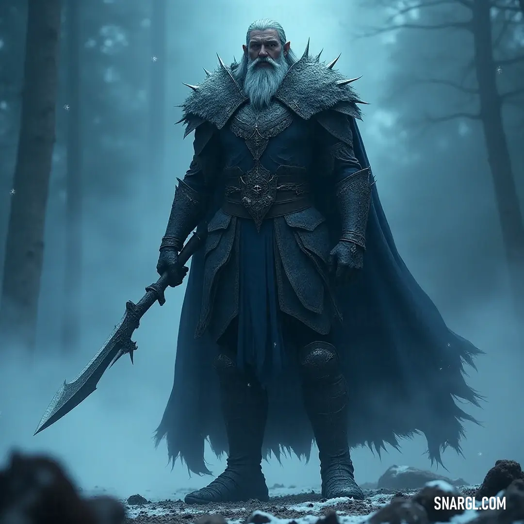 Valtor ventures deep into a magical forest clad in a striking blue attire, wielding a sword that gleams with potential as the enchanting fog dances around him in an unforgettable adventure. In a misty forest, Valtor dons a striking blue outfit, brandishing a shimmering sword, surrounded by towering trees that whisper ancient secrets, a true guardian of the enchanted woods.