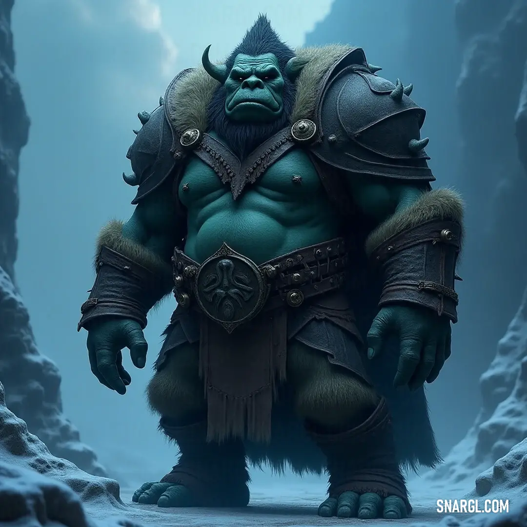 With an imposing appearance, Vorn displays its large, hairy face and prominent horns, exuding an aura of strength and charisma, ready to take on the wild. The wilderness serves as the perfect backdrop to highlight its rugged beauty.