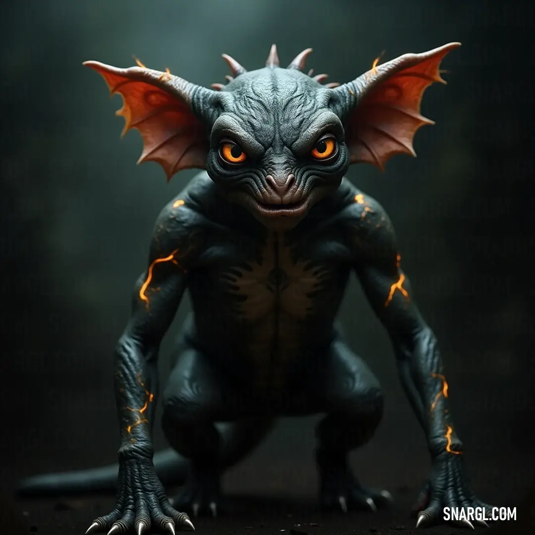 A small zapper with striking orange eyes and a sleek black physique, poised for adventure, capturing the essence of playfulness in a unique and charming way. A petite zapper boasting bright orange eyes and a sleek black body, exuding an electrifying charm, as it stands confidently in a world awaiting its next playful move.